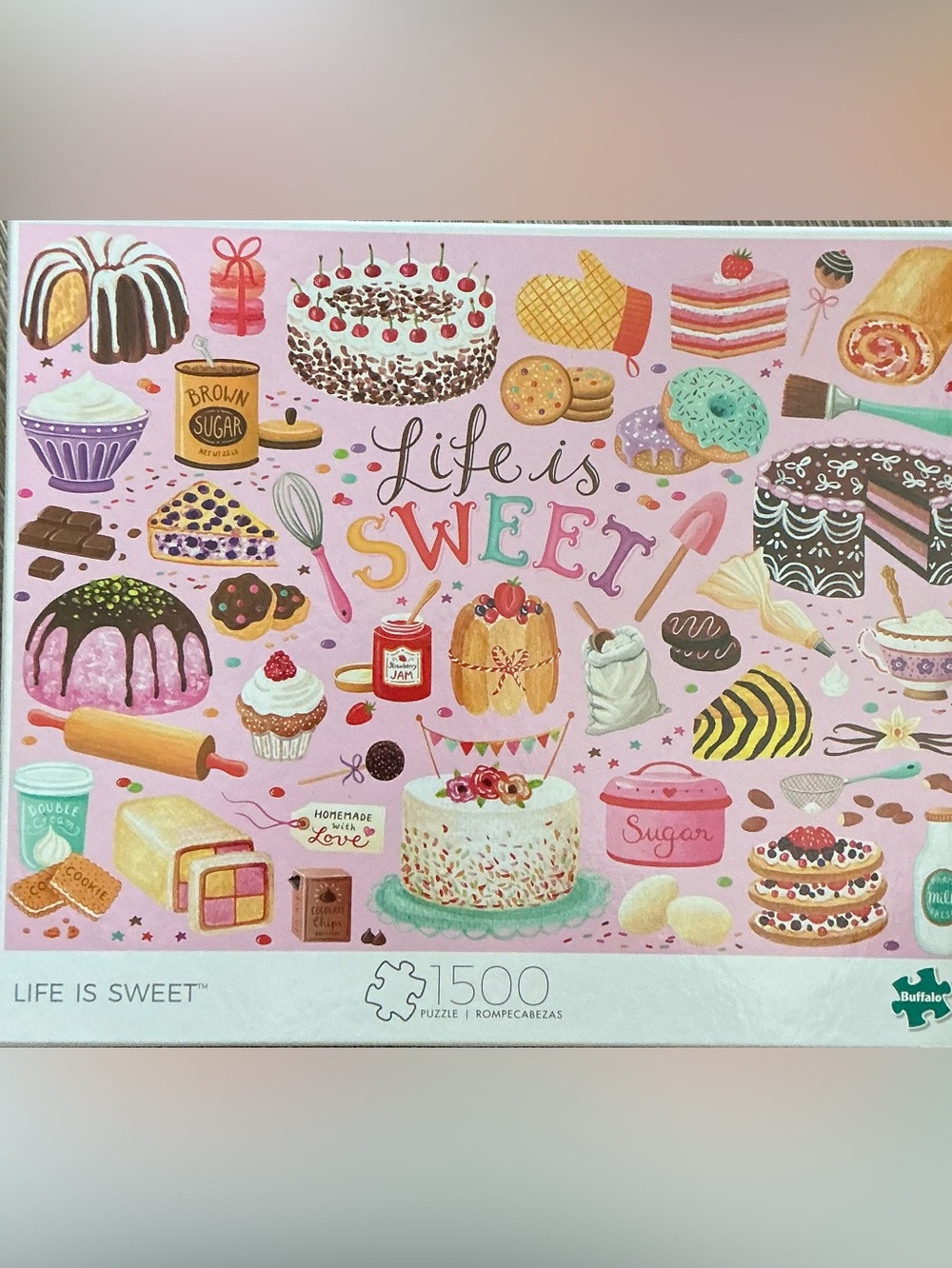 Buffalo “Life is Sweet” 1500 piece puzzle